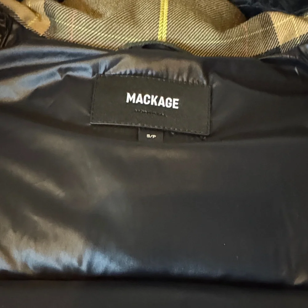 Mackage Rania Leather -Trim Wool-Blend Jacket. - Picture 12 of 12